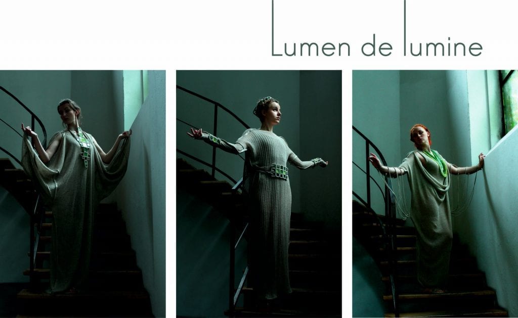 Lumen de lumine - sylwetki z kolekcji dyplomowej